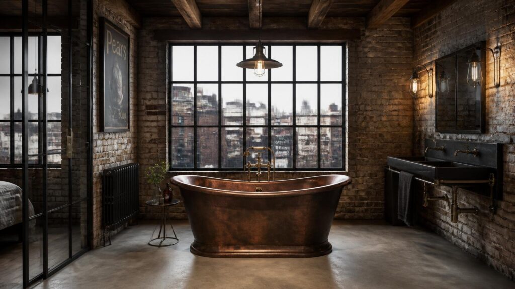 Albion bath black and gold color london