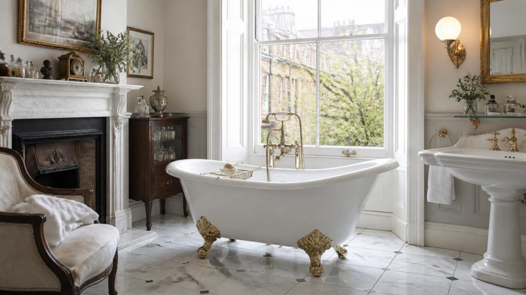Albion Bath inside the mansion of london