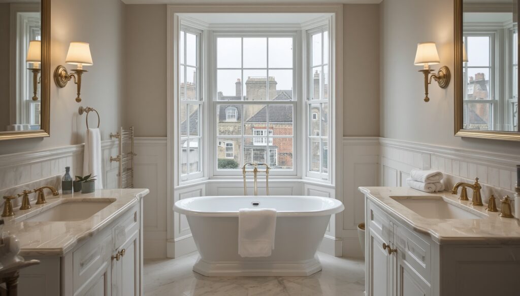 Duravit bathrooms inside mansion london